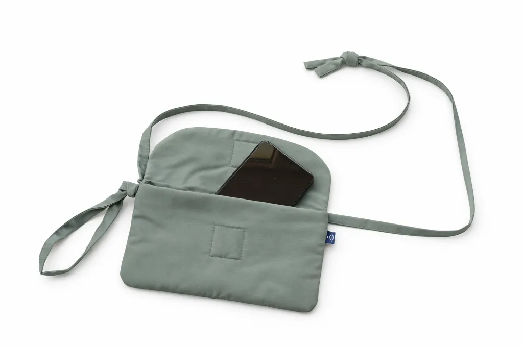 Pochette Anti-ondes Vert MH 4.webp