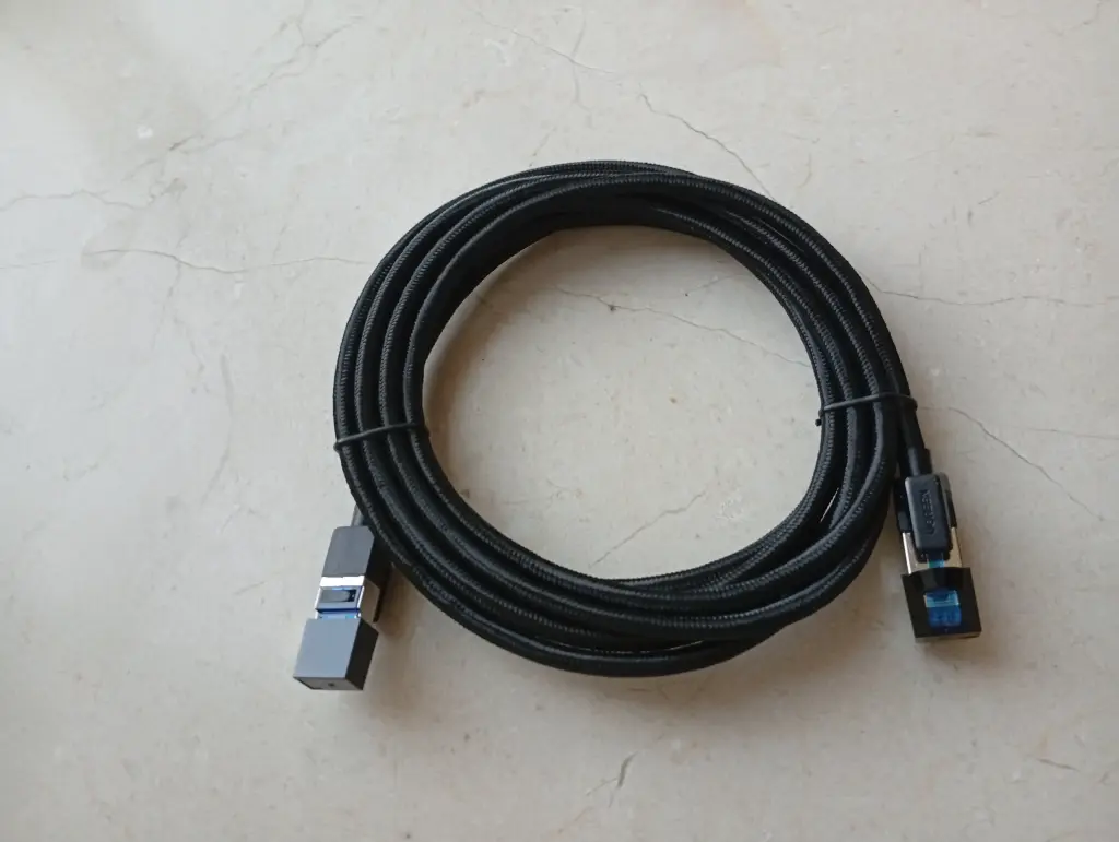 Rallonge  RJ45 - RJ45  Blindée Haut Débit (3 mètres)
